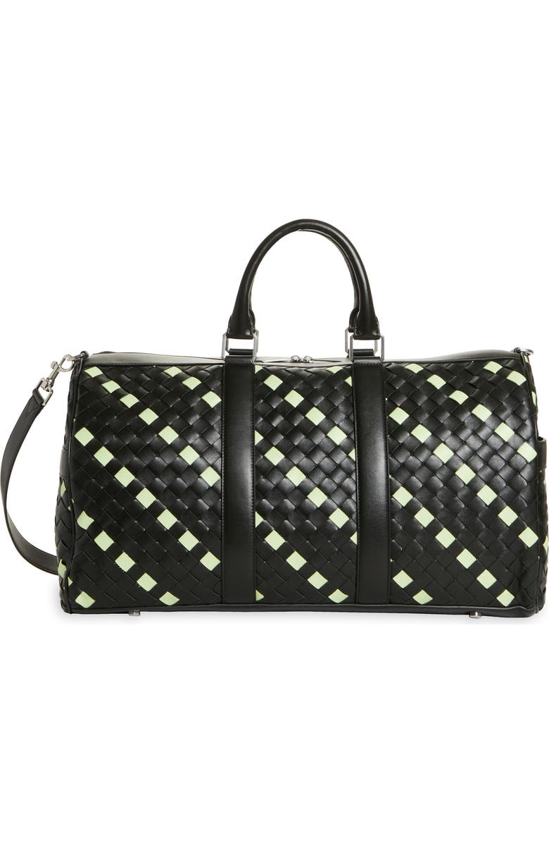 Bottega Veneta Medium Intrecciato Leather Duffle Bag, Main, color,