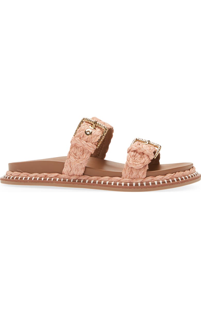 Ulla Johnson Keira Raffia Slide Sandal, Alternate, color,