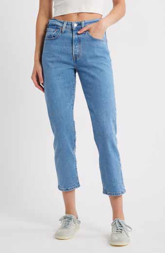 Levi's 501® Original Crop Straight Leg Jeans