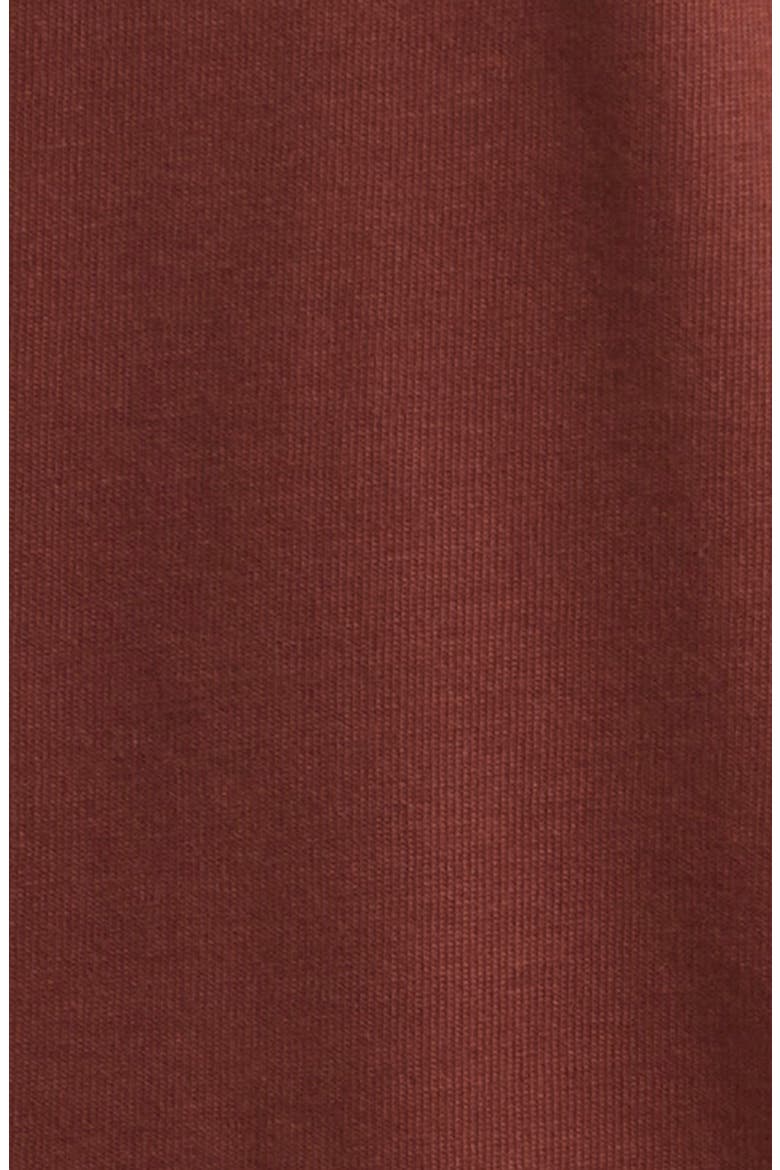 Utility Pocket Heavy Cotton Jersey T-Shirt, Alternate, color, HOT CHOCOLATE