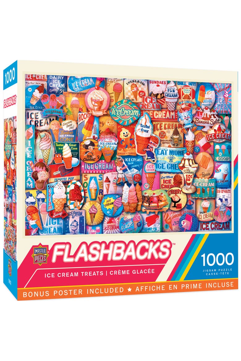 Ice Cream Treats 1000 Piece Puzzle, Main, color, Multicolor