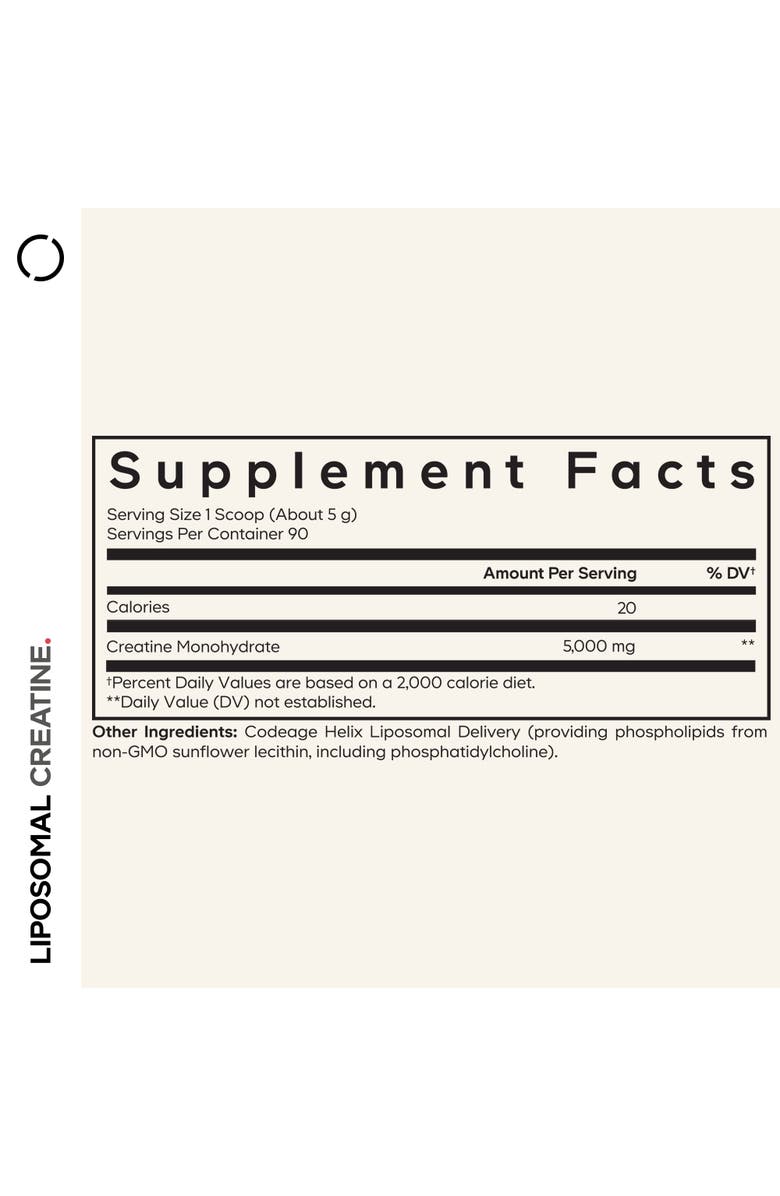 Codeage Creatine Monohydrate Powder Supplement 3-Month Supply, Alternate, color, 