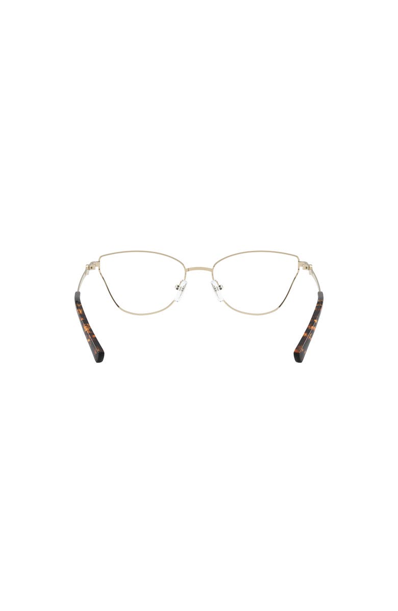 Michael Kors 56mm Cat Eye optical glasses, Alternate, color, Gold