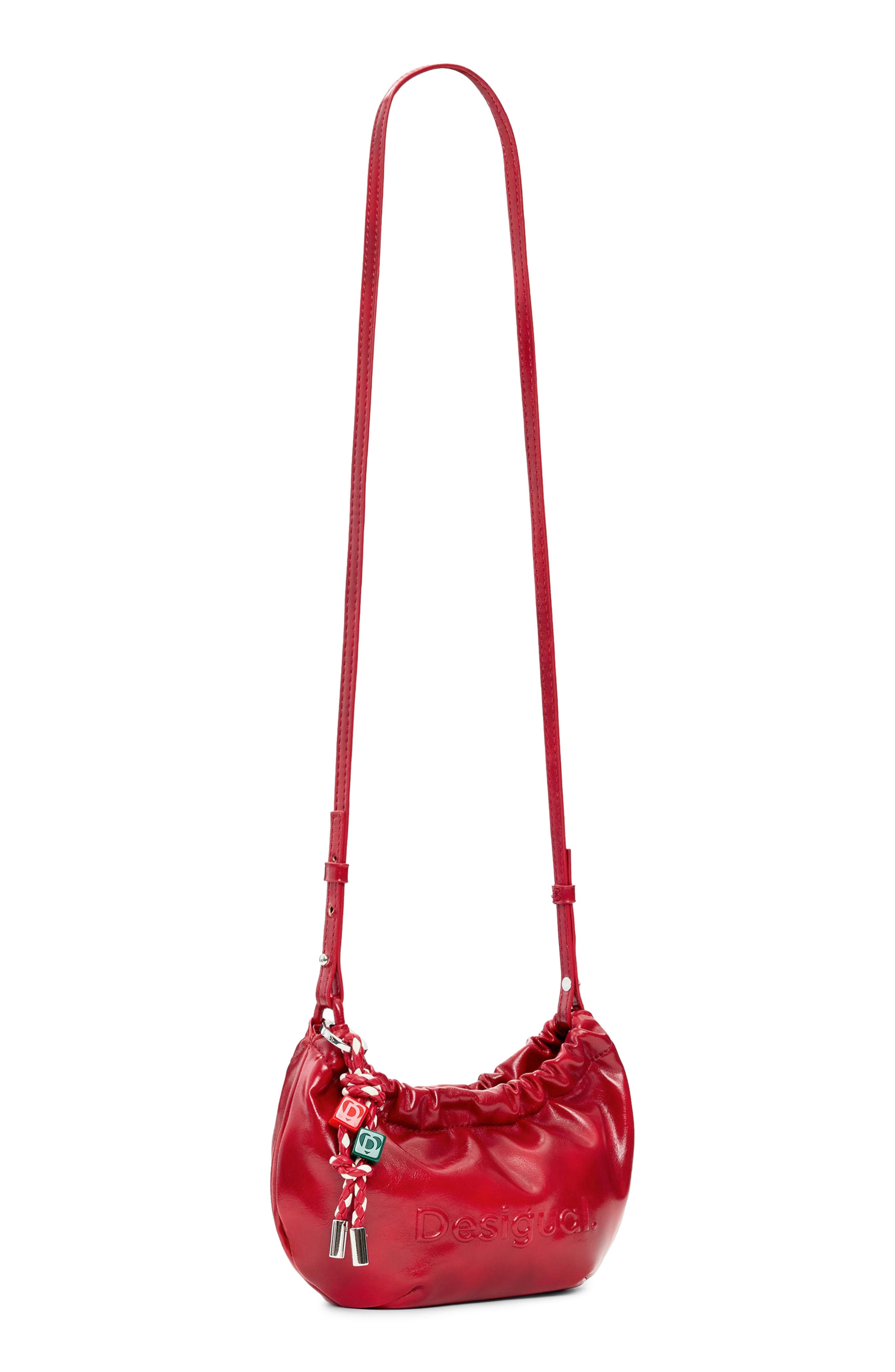 Desigual Faux Leather Crossbody Wallet, Alternate, color, 