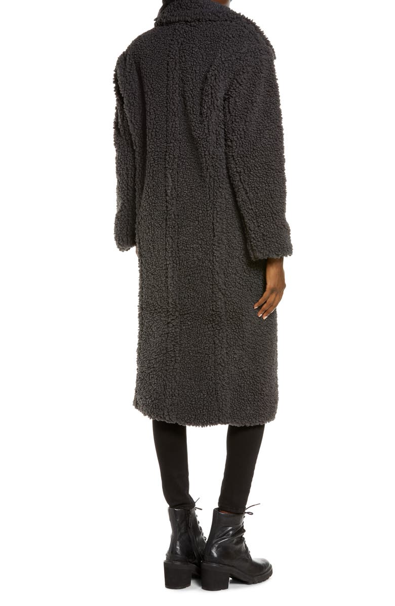 UGG<sup>®</sup> Gertrude Double Breasted Teddy Coat, Alternate, color, Ikbl