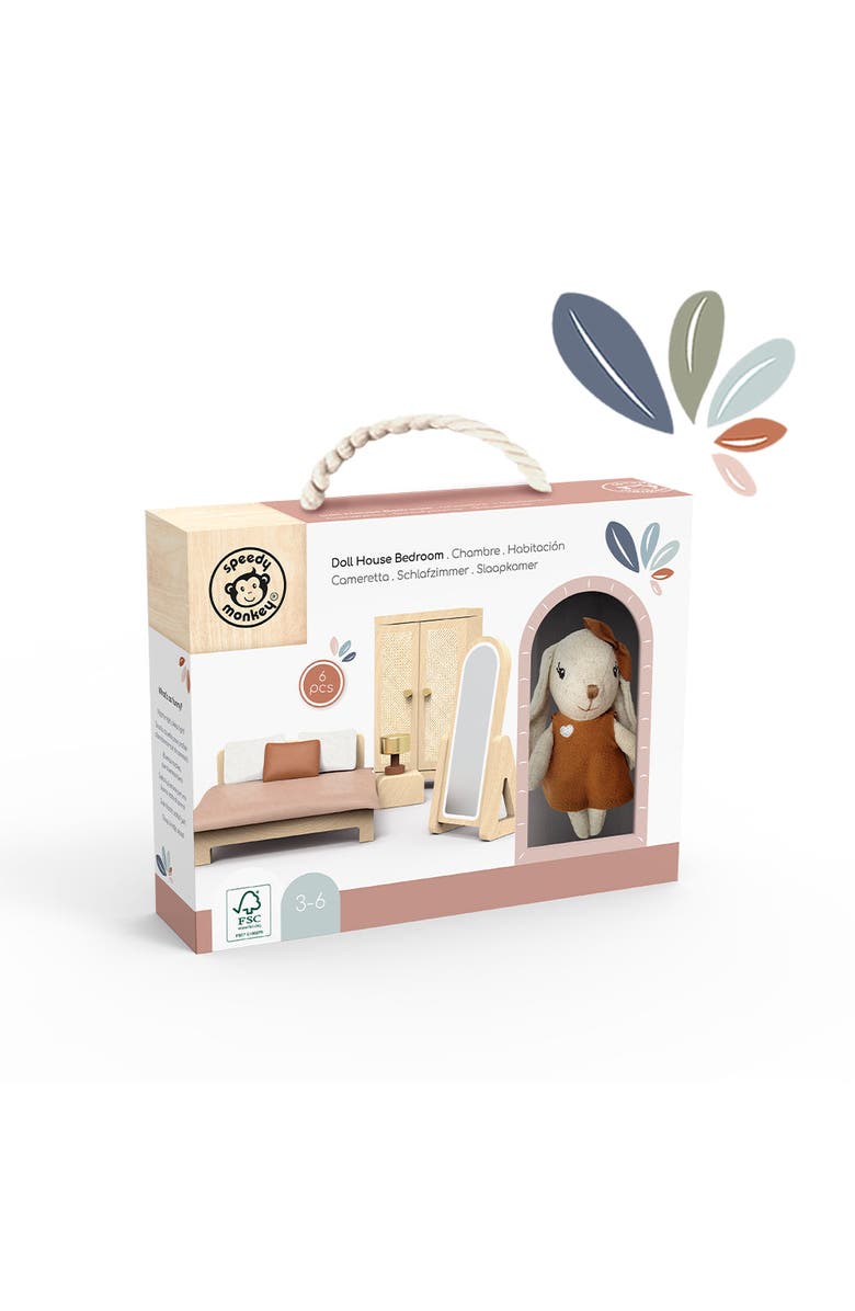 Speedy Monkey Doll House Bedroom set incl. 1 character, Alternate, color, Multi