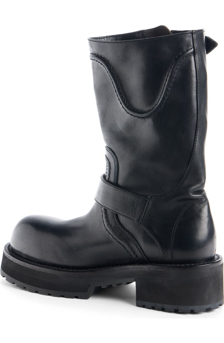 Balenciaga Venom Engineer Boot, Alternate, color, 1000 Black/ Silver