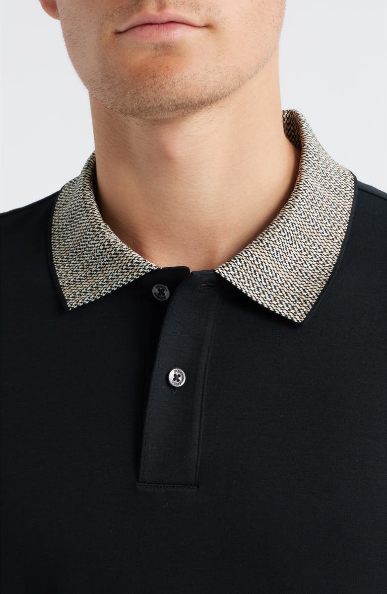 BOSS H-Parlay Polo, Alternate, color, Black