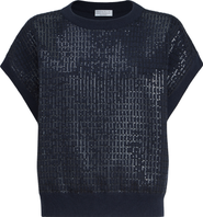 Brunello Cucinelli Dazzling Embroidery sweater