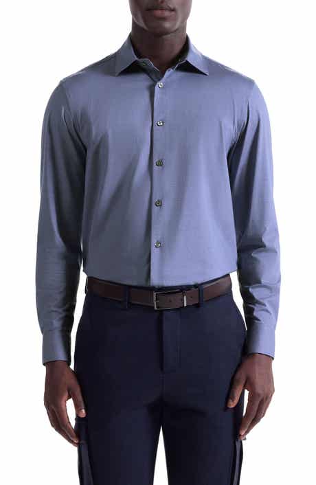 Bugatchi Jimmy OoohCotton® Button-Up Shirt