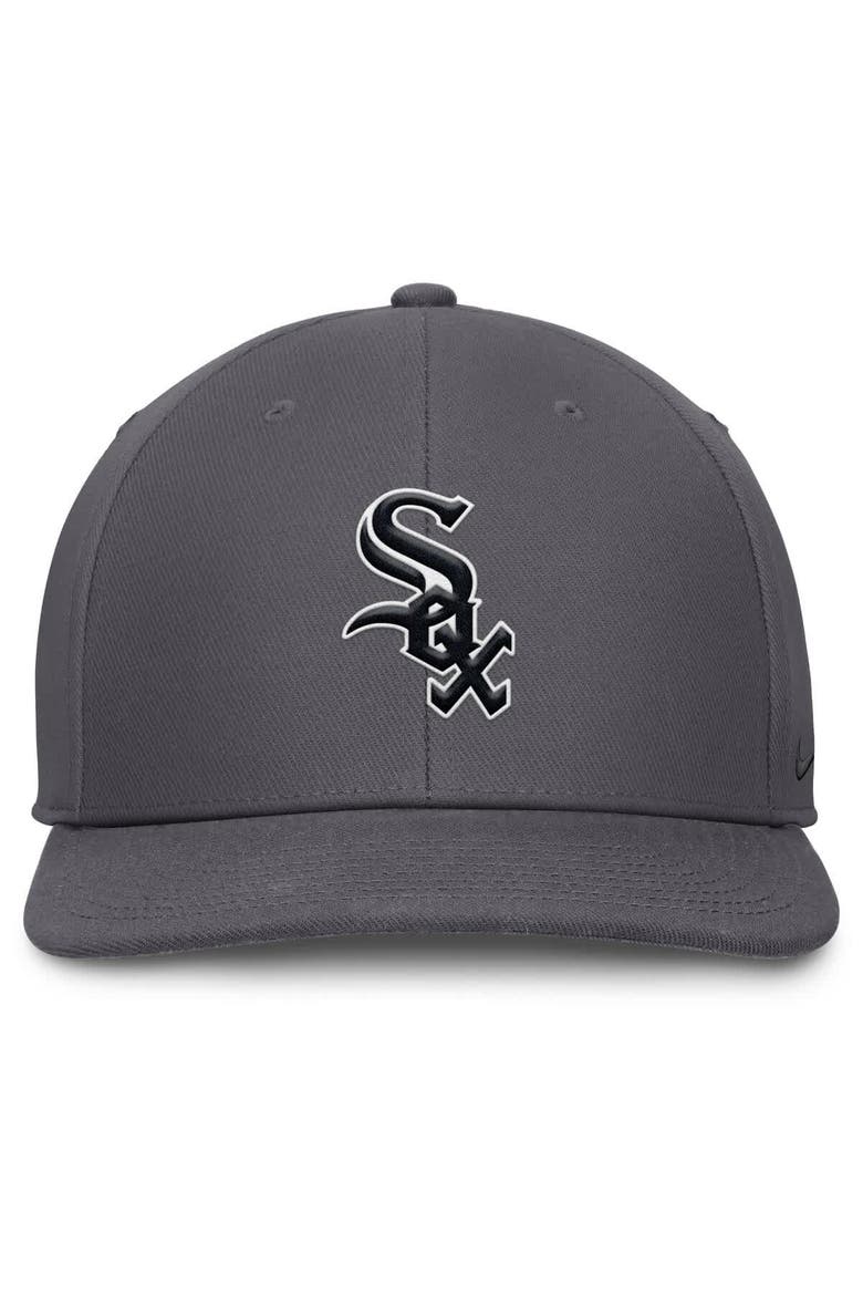 Men's Nike Gray Chicago White Sox Pro Performance Snapback Hat, Alternate, color, Gray