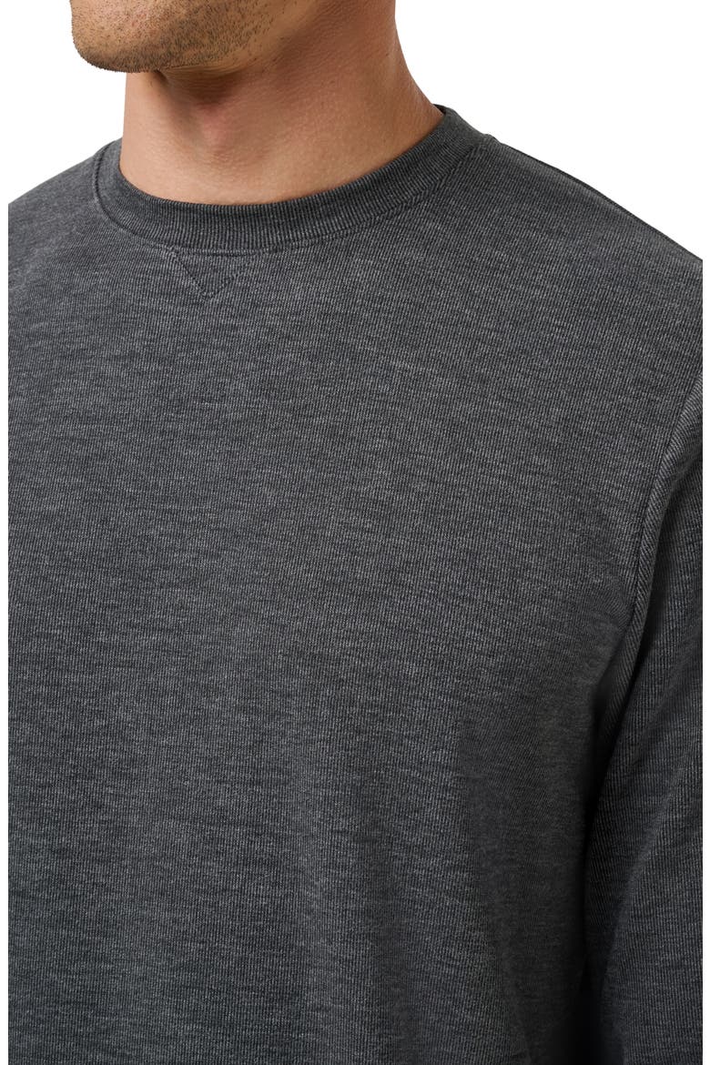 Cloud Sweater, Alternate, color, HEATHER BLACK