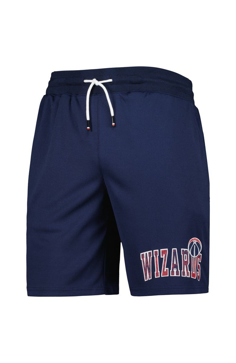 TOMMY JEANS Men's Tommy Jeans Navy Washington Wizards Mike Mesh Basketball Shorts, Alternate, color, Navy