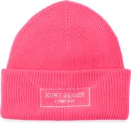 Kurt Geiger London Crystal Logo Beanie