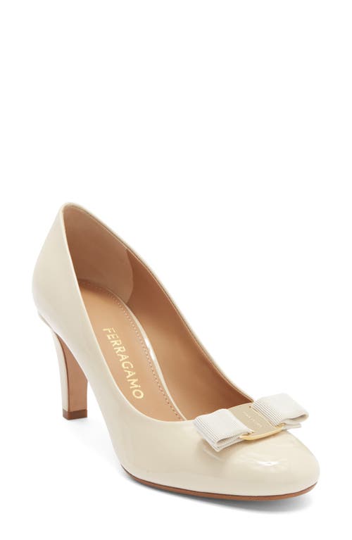 Ferragamo Carla Bow Pump In Multi