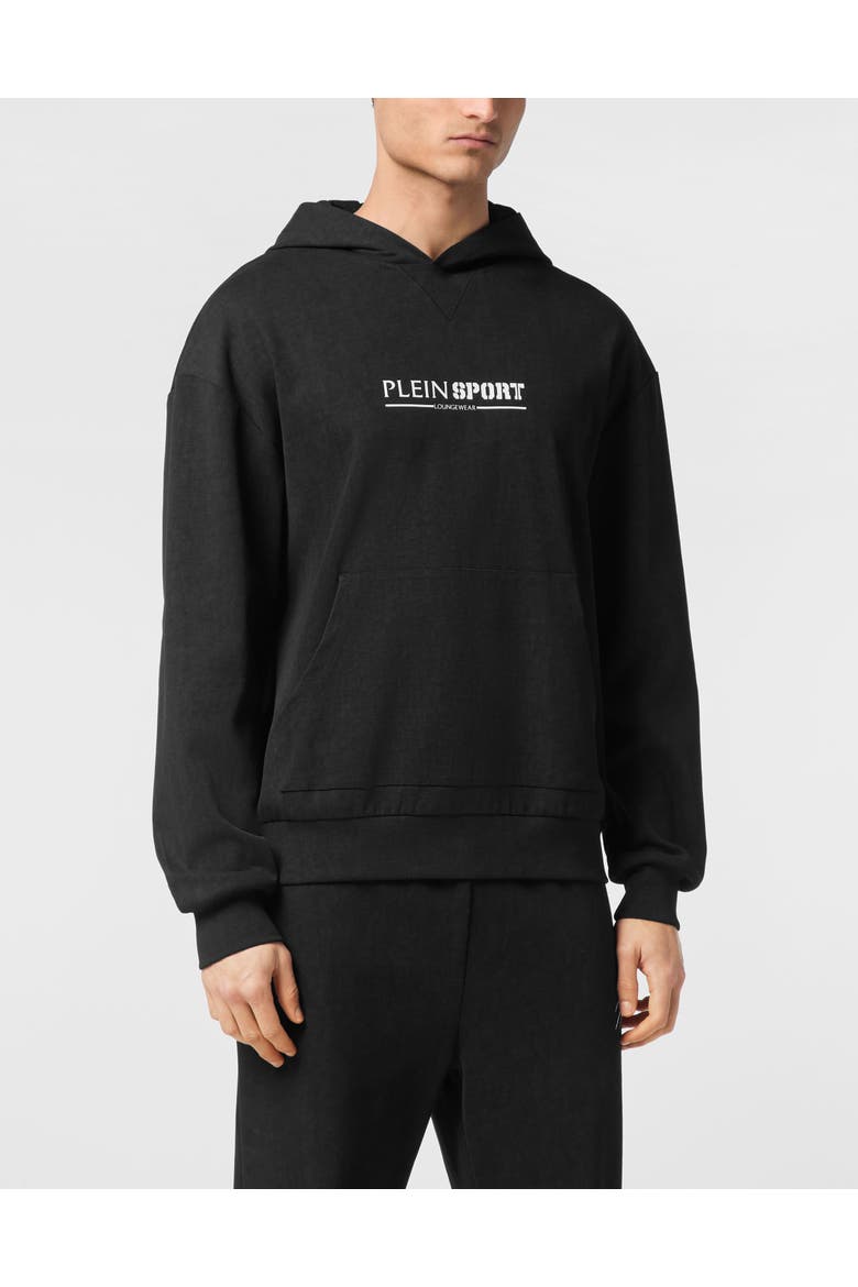 Cold Dye Hoodie Sweatshirt Ls Men, Main, color, black
