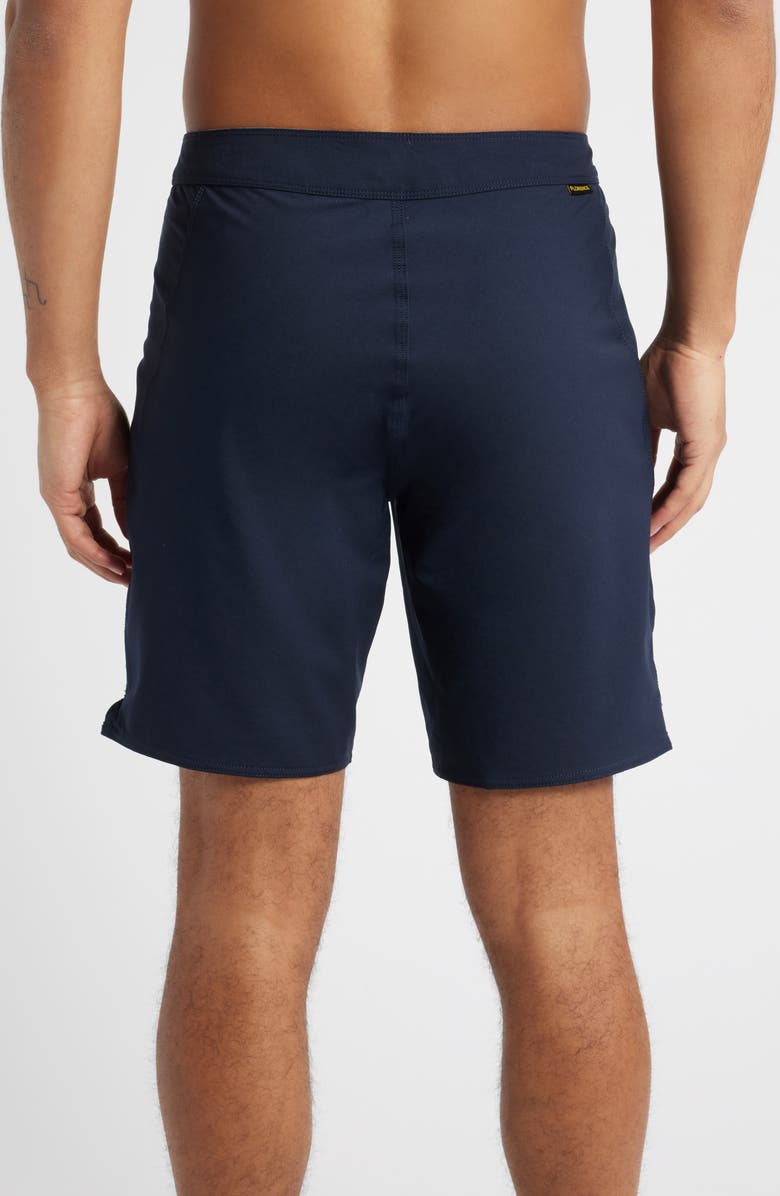Florence Standard Issue Water Repellent Board Shorts, Alternate, color, Department Navy