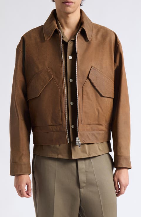 Revival Leather Flight Jacket