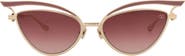 Valentino 55mm Cat Eye Sunglasses
