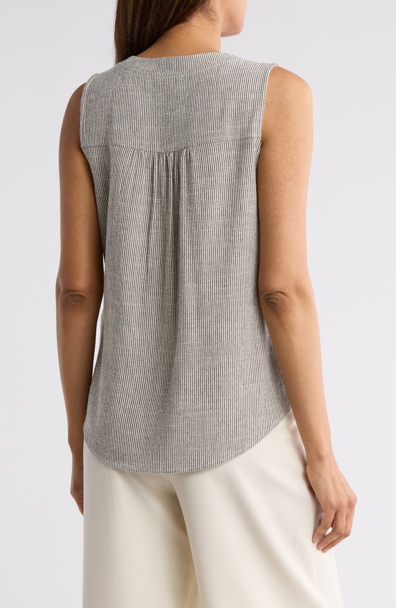 Renee C Striped Tank Top, Alternate, color, Grey