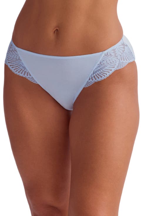 Belle Epoque Lace Trim Microfiber Briefs