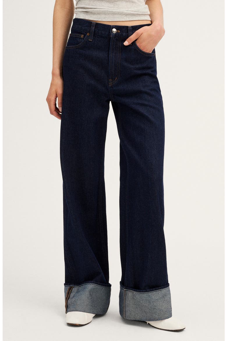 The Ultimate Wide Leg Jeans, Main, color, RINSE WASH