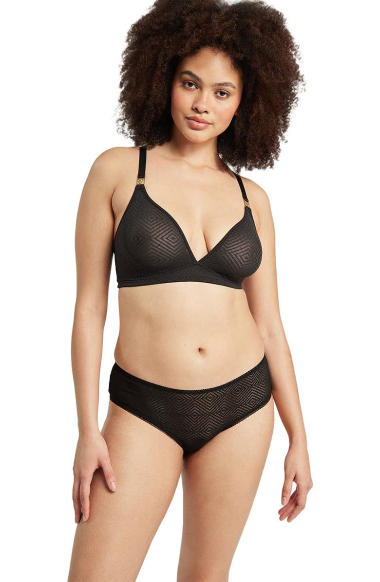 Nudea The Sheer Deco Hipster Brief - 3 Pack, Alternate, color, 