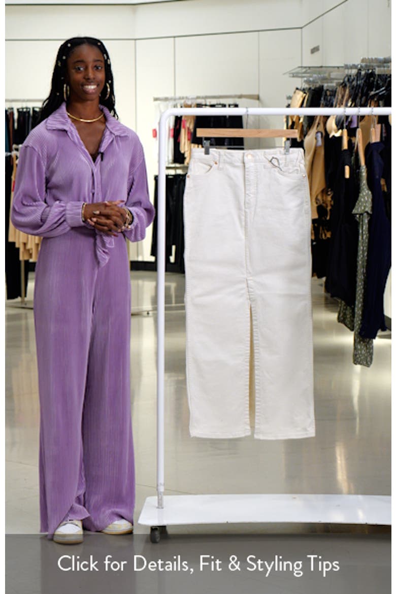 + Wrangler The Denim Maxi Skirt video