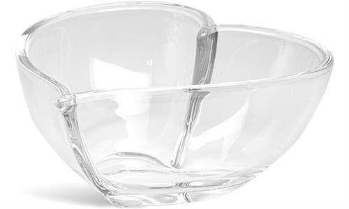 Orrefors Heart Large Bowl In Clear