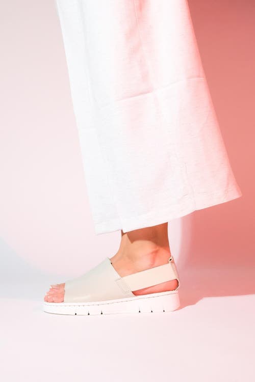 Forever & Always Shoes Londoi Elastic Strap Leather Sandal
