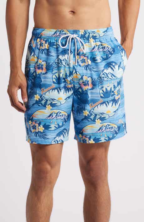 Naples Ocean Echos Swim Trunks