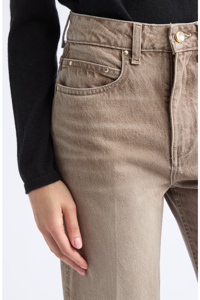 Drift High Waist Straight Leg Jeans, Alternate, color, RYE WASH