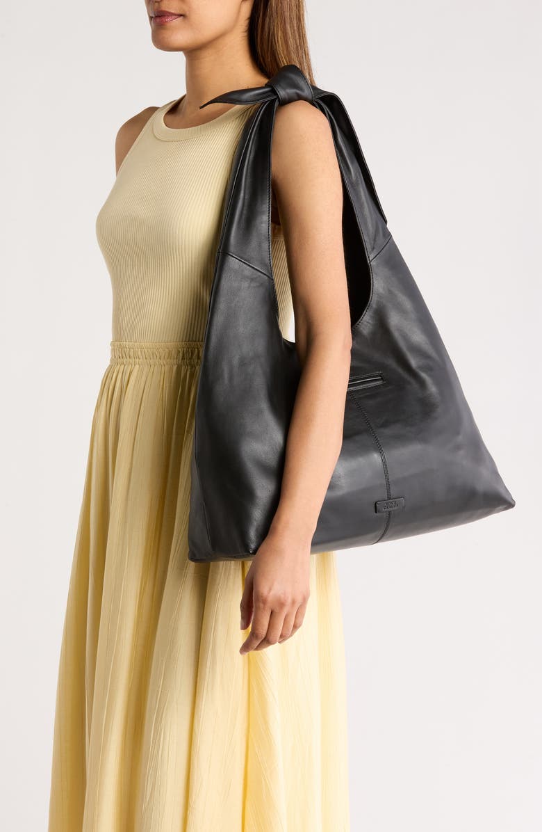 Vince Camuto Elice Leather Hobo Bag, Alternate, color,