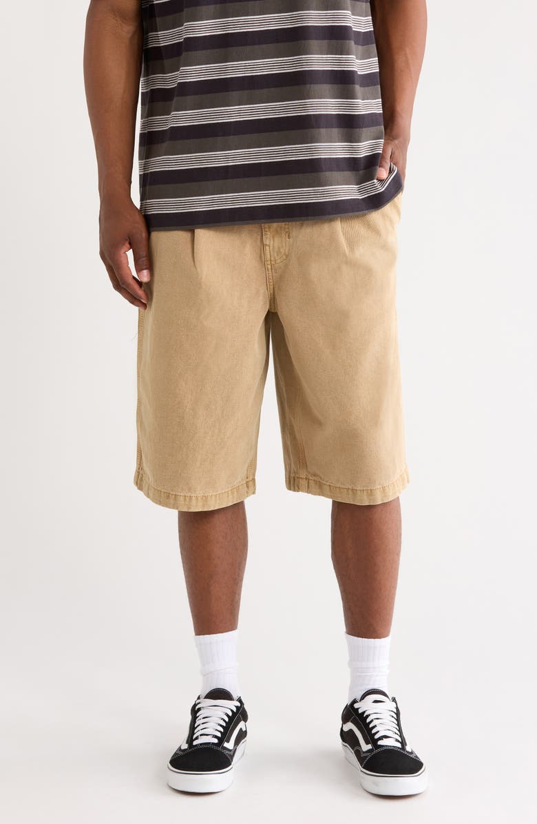 Vans Authentic Baggy Chino Shorts, Main, color, Incense