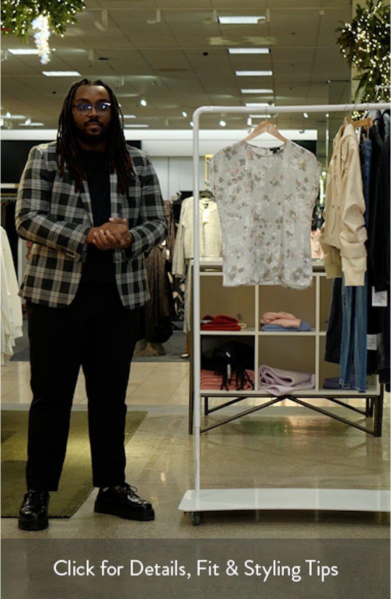 Cap Sleeve Satin Top, sales video thumbnail