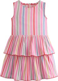 Mini Boden Kids' Jersey Ruffle Sundress