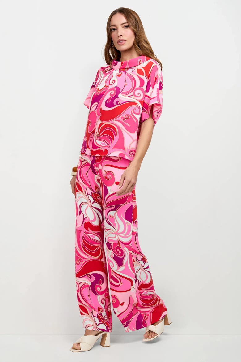 Honeysuckle Top, Alternate, color, Darsena