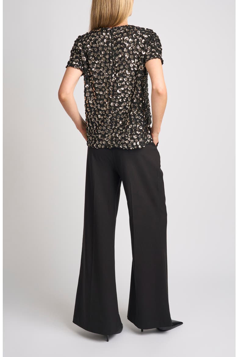 Edith Sequined Top, Alternate, color, RICH BLACK