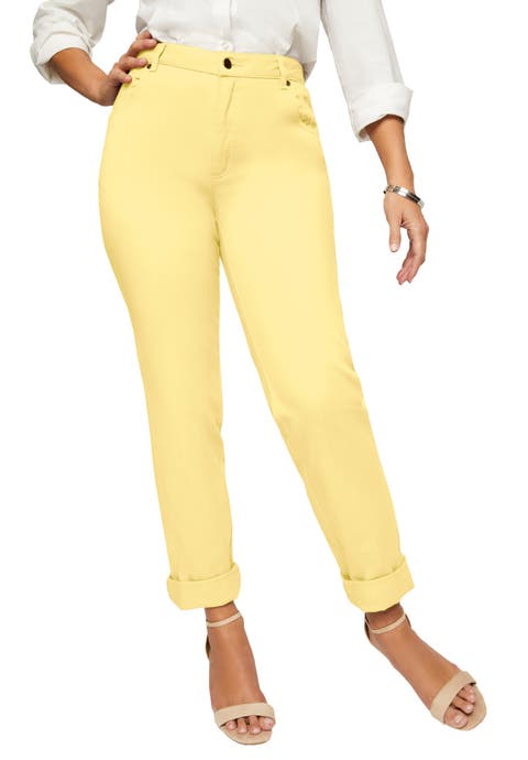 Classic Cotton Denim Straight-Leg Jean