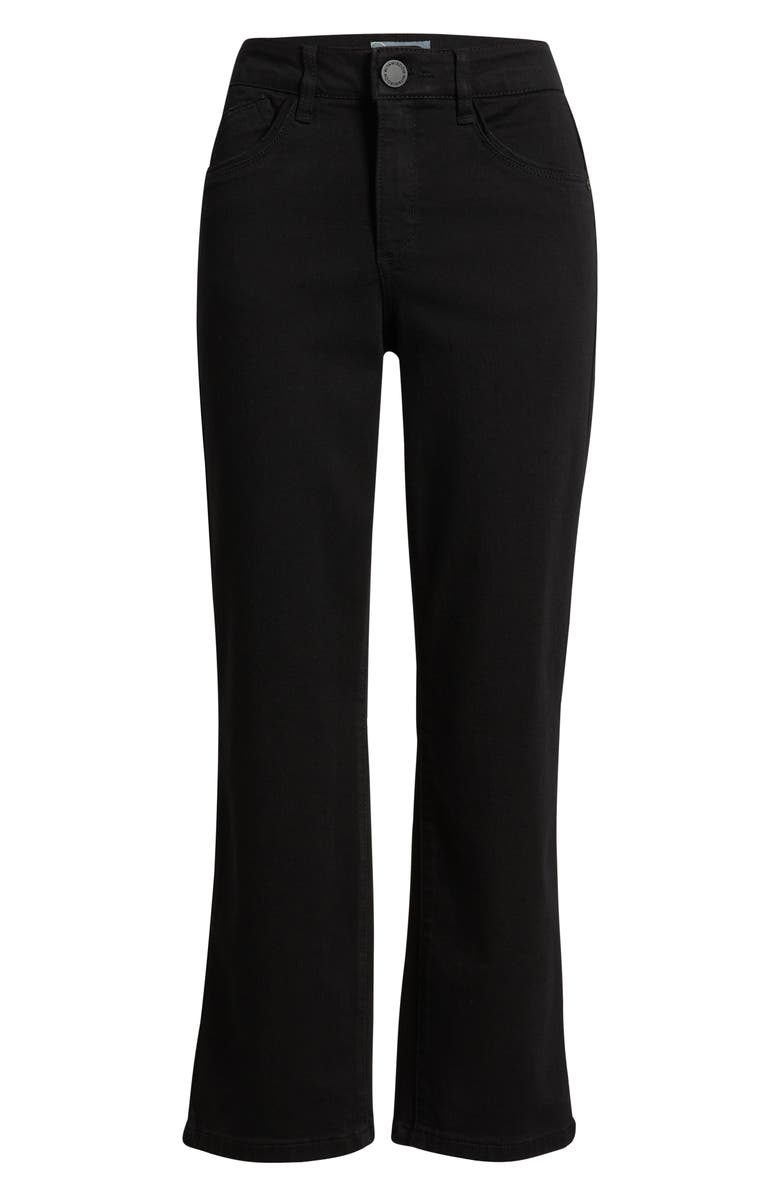 Wit 
Wisdom Bennett High Waist Ankle Barely Bootcut Jeans, Main, color, Black