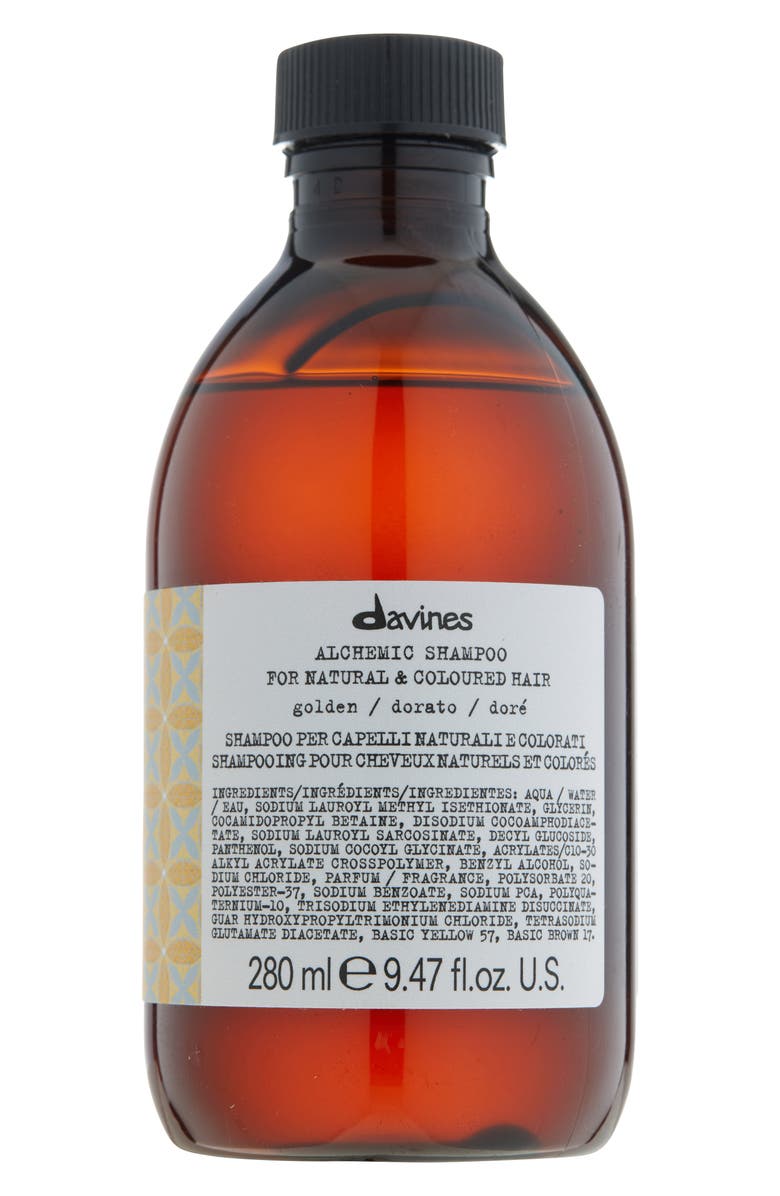 Davines Alchemic Shampoo Golden, Main, color,