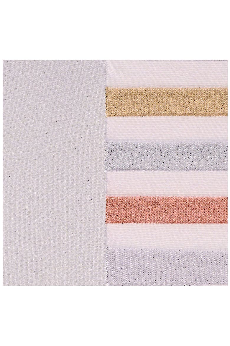 Assorted 2-Pack Metallic Crew Socks, Alternate, color, LILAC
