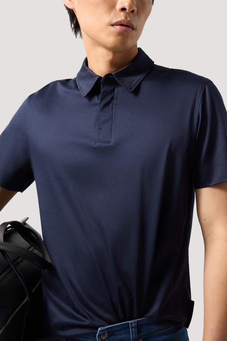 Tayden Polo Shirt, Alternate, color, Navy blue