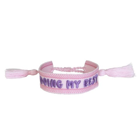 Witty Embroidered Bracelets - Choose from 8 Style Options