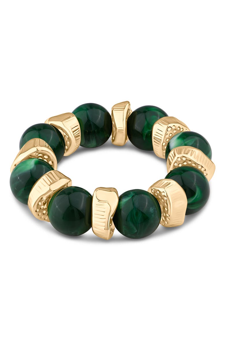 JARDIN Acrylic Beaded Stretch Bracelet, Main, color, 