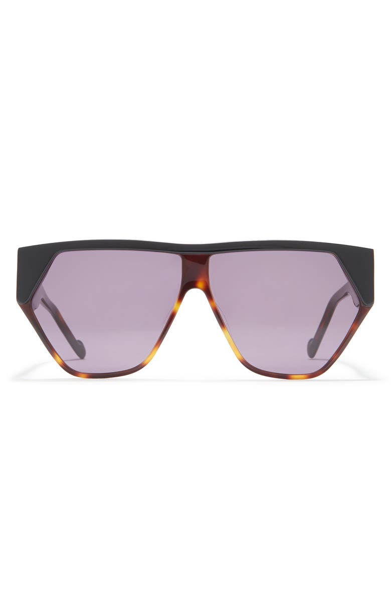 Zimmermann 64mm Resistance Shield Sunglasses, Main, color,