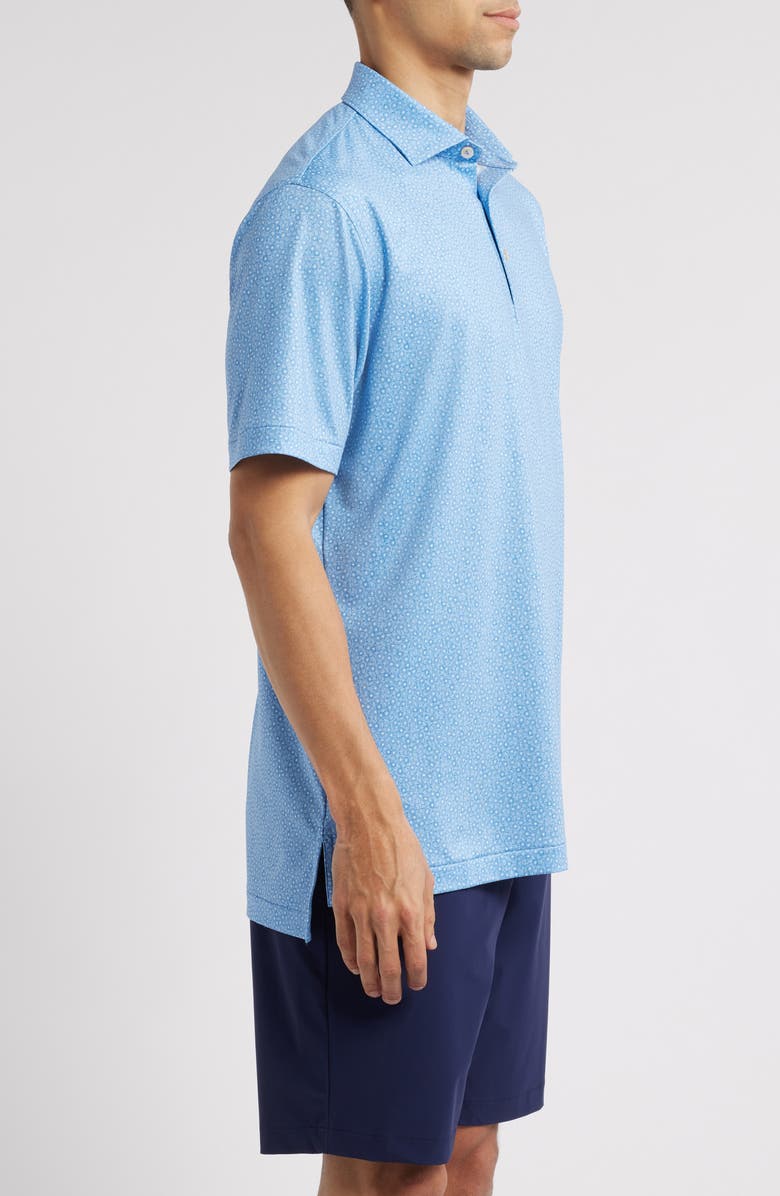 Peter Millar Bristol Floral Performance Jersey Polo, Alternate, color, 