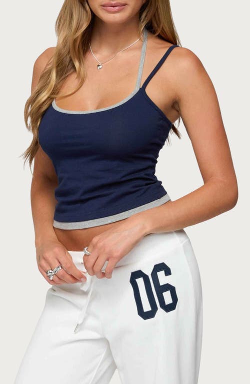 Edikted Roya Layered Camisole In Blue