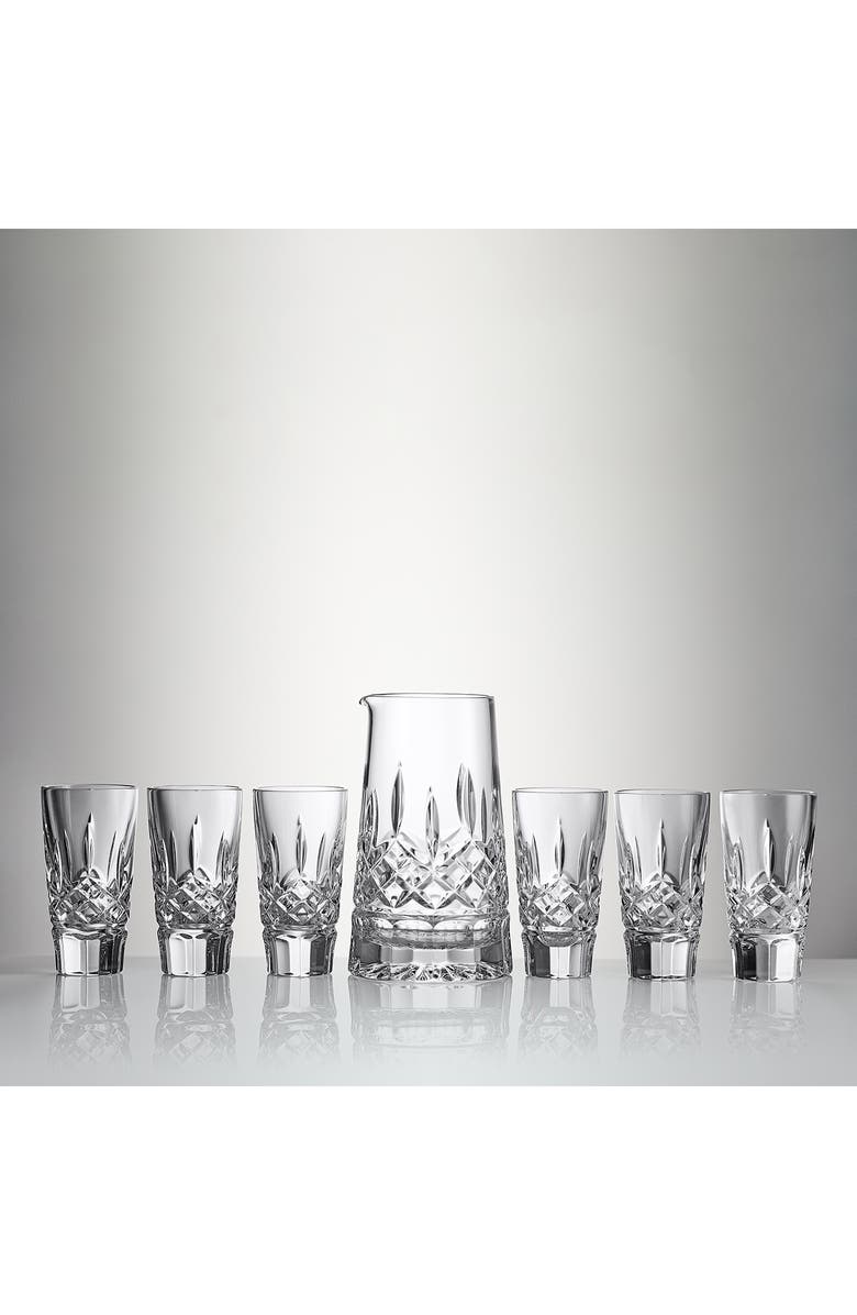 Waterford Lismore Pitcher & Shot Glass Set, Alternate, color,