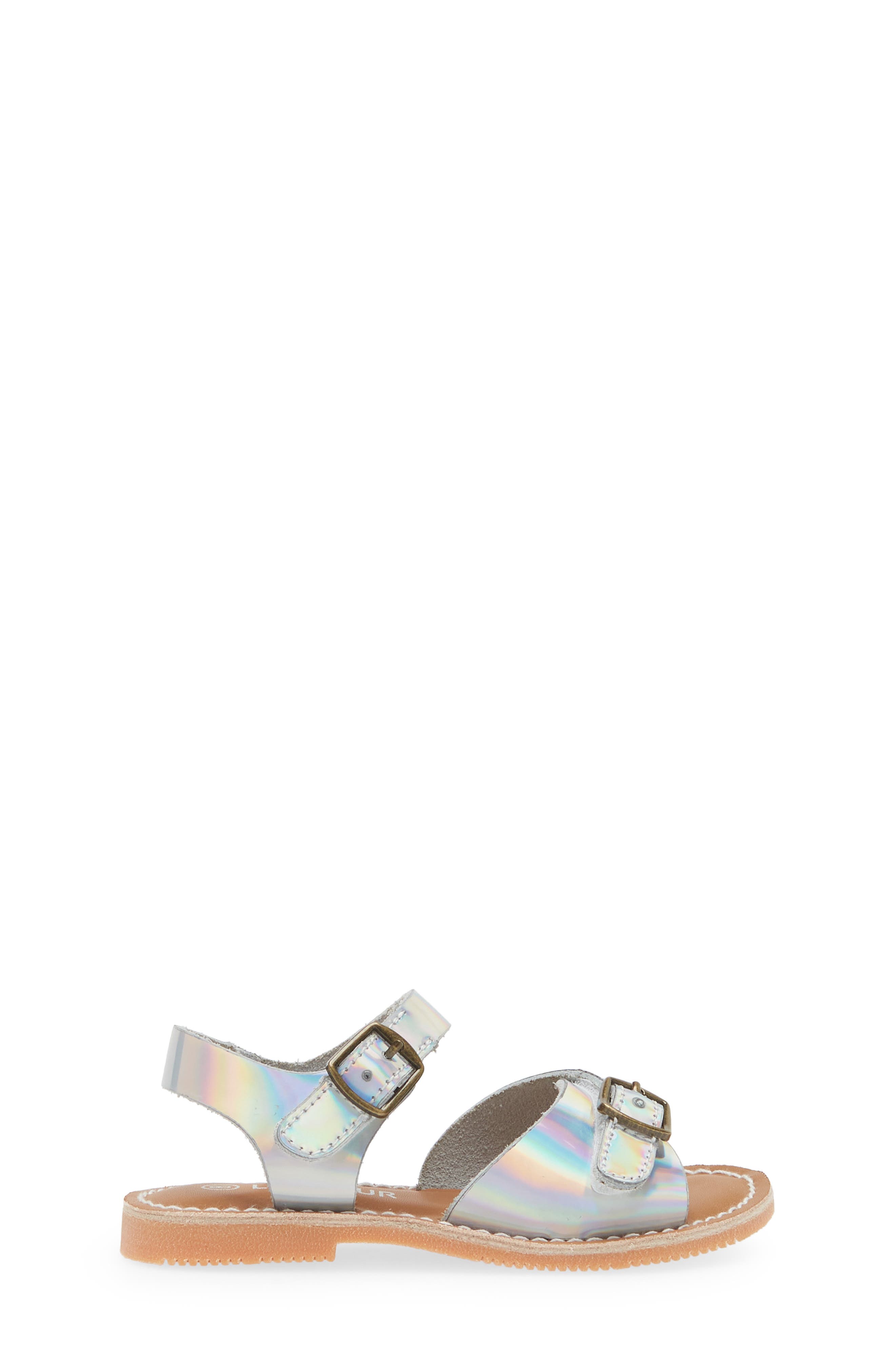 L
AMOUR Kids
 Olympia Buckle Sandal, Alternate, color, Holographic